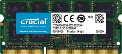 crucial 4GB DDR3L 1600 MT/s CL11 SODIMM